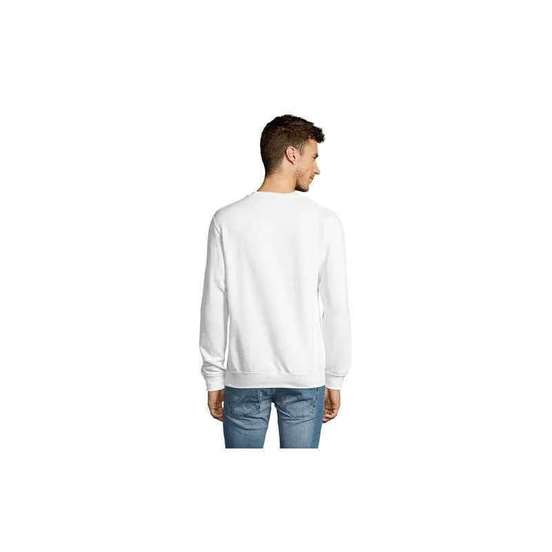 Sweater Unisexe Personnalisé 280g Écologique NEW SUPREME Matières : coton Taille textile : L Couleurs : blanc personnalisable av