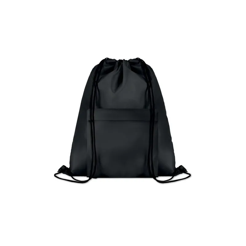 Grand Sac Cordelette 210D Personnalisé pour Événements - POCKET SHOOP Matières : coton Taille textile : XL Couleurs : noir