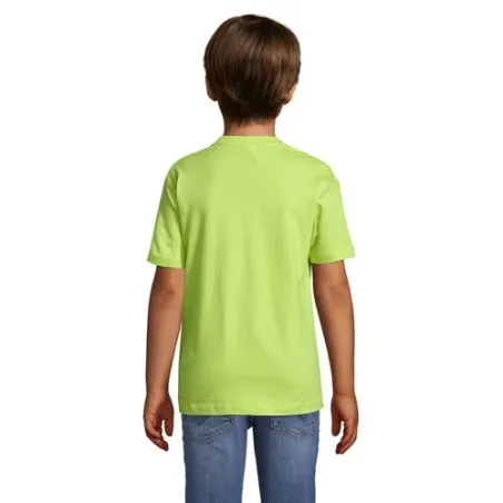 T-shirt personnalisé écologique 150g pour enfants - Régent Kids Matières : coton Taille textile : 4XL Couleurs : jaune impressio