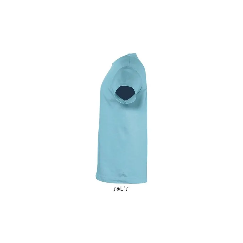T-shirt personnalisé écologique 150g pour enfants - Régent Kids Matières : coton Taille textile : XL Couleurs : jaune personnali