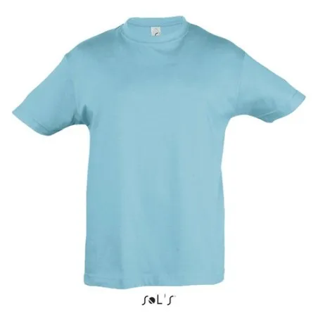 T-shirt personnalisé écologique 150g pour enfants - Régent Kids Matières : coton Taille textile : 4XL Couleurs : vert prairie pe