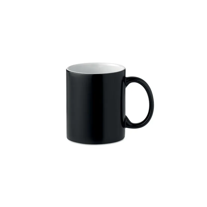 Mug noir personnalisé de sublimation 300ml - SUBLIDARK Matières : coton Taille textile : XL Couleurs : bleu marine