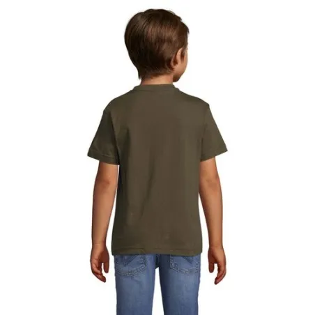 T-shirt personnalisé écologique 150g pour enfants - Régent Kids Matières : coton Taille textile : XXL Couleurs : rose moyen pers