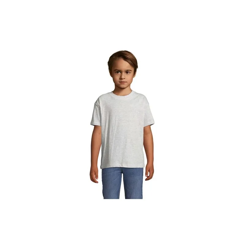 T-shirt personnalisé écologique 150g pour enfants - Régent Kids Matières : coton Taille textile : 4XL Couleurs : bleu ciel impre
