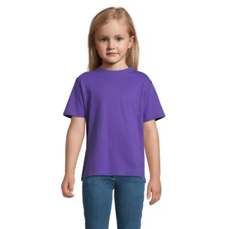 T-shirt personnalisé écologique 150g pour enfants - Régent Kids Matières : coton Taille textile : M Couleurs : bleu ciel cadeau 