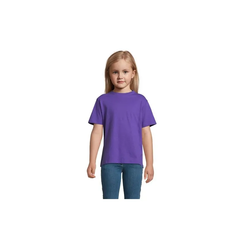 T-shirt personnalisé écologique 150g pour enfants - Régent Kids Matières : coton Taille textile : XL Couleurs : bleu ciel person