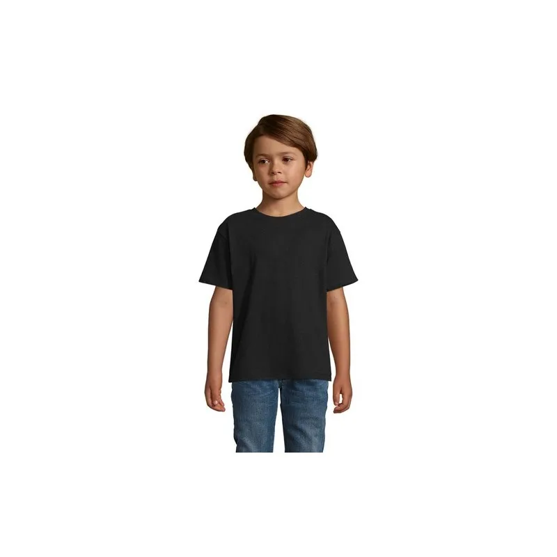 T-shirt personnalisé écologique 150g pour enfants - Régent Kids Matières : coton Taille textile : L Couleurs : blanc pur cadeau 