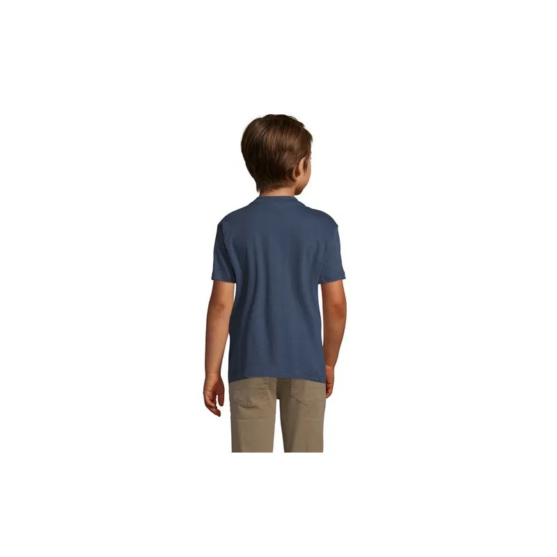 T-shirt personnalisé écologique 150g pour enfants - Régent Kids Matières : coton Taille textile : XL Couleurs : blanc pur livrai