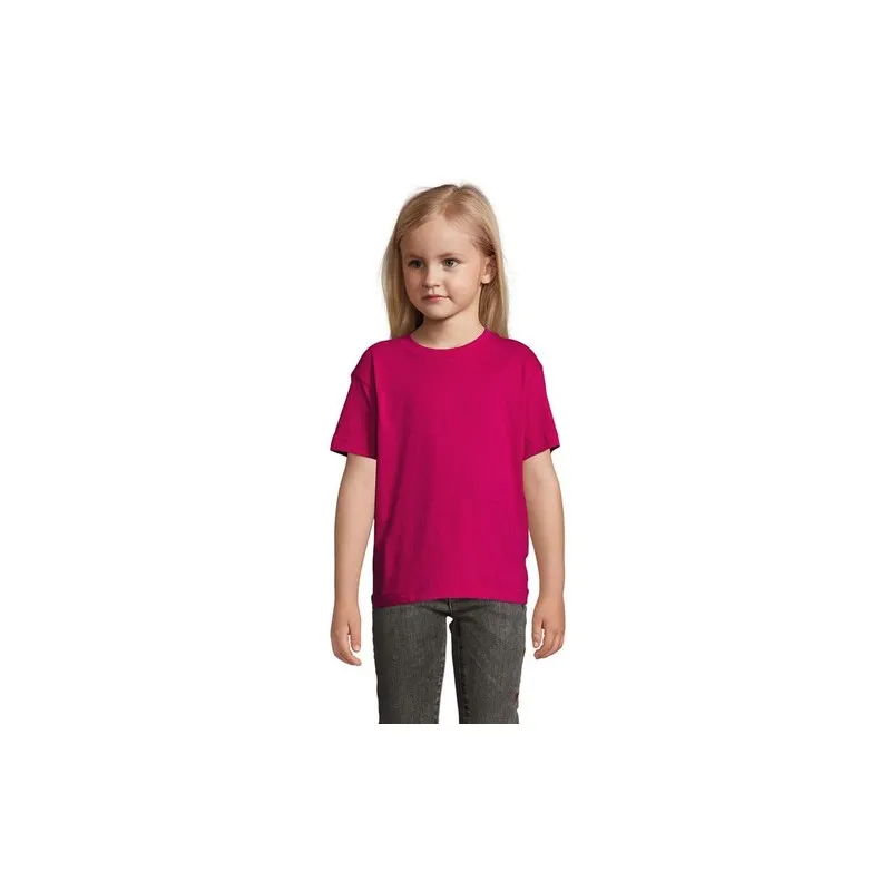T-shirt personnalisé écologique 150g pour enfants - Régent Kids Matières : coton Taille textile : L Couleurs : gris chiné cadeau