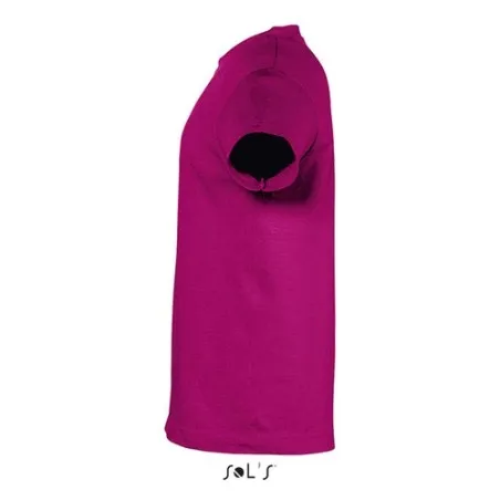 T-shirt personnalisé écologique 150g pour enfants - Régent Kids Matières : coton Taille textile : L Couleurs : gris chiné person