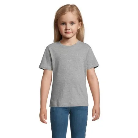 T-shirt personnalisé écologique 150g pour enfants - Régent Kids Matières : coton Taille textile : L Couleurs : noir profond cade