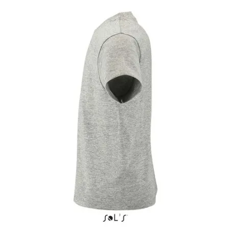 T-shirt personnalisé écologique 150g pour enfants - Régent Kids Matières : coton Taille textile : S Couleurs : noir profond obje