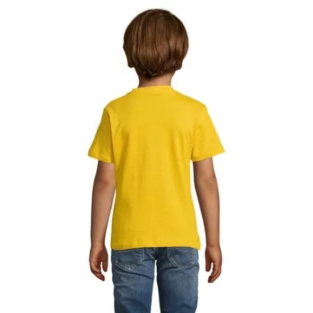 T-shirt personnalisé écologique 150g pour enfants - Régent Kids Matières : coton Taille textile : S Couleurs : vert prairie marq