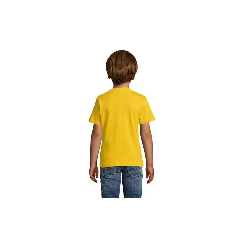 T-shirt personnalisé écologique 150g pour enfants - Régent Kids Matières : coton Taille textile : XL Couleurs : vert prairie obj