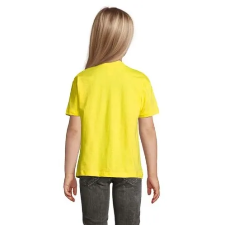 T-shirt personnalisé écologique 150g pour enfants - Régent Kids Matières : coton Taille textile : S Couleurs : gris chiné goodie