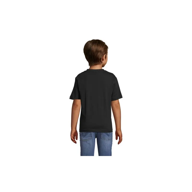 T-shirt personnalisé écologique 150g pour enfants - Régent Kids Matières : coton Taille textile : XXL Couleurs : gris chiné good