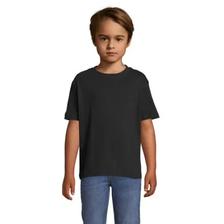 T-shirt personnalisé écologique 150g pour enfants - Régent Kids Matières : coton Taille textile : XL Couleurs : vert prairie per