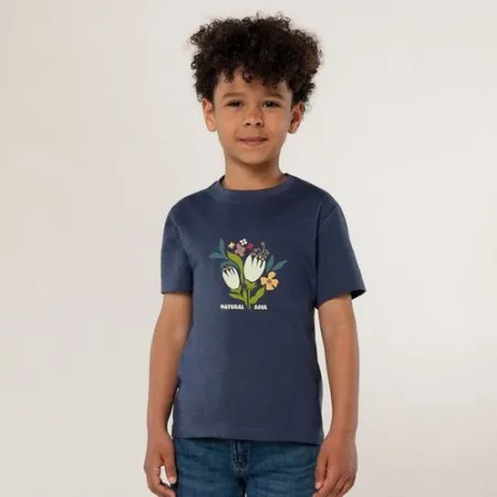 T-shirt personnalisé écologique 150g pour enfants - Régent Kids Matières : coton Taille textile : XL Couleurs : vert prairie per