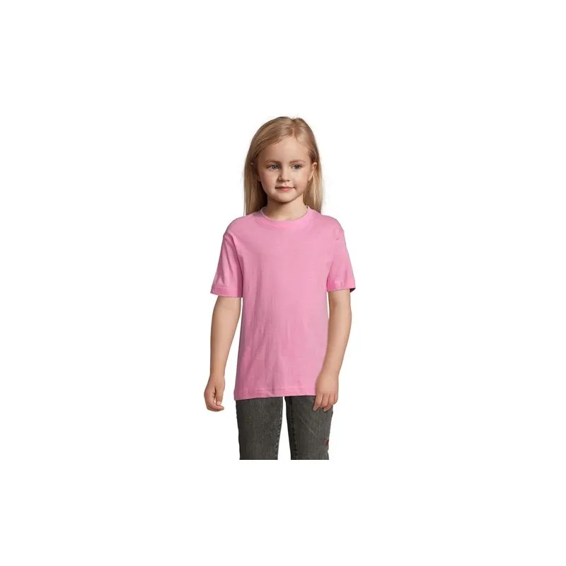T-shirt personnalisé écologique 150g pour enfants - Régent Kids Matières : coton Taille textile : XXL Couleurs : bleu marine liv