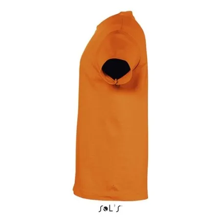 T-shirt personnalisé écologique 150g pour enfants - Régent Kids Matières : coton Taille textile : XL Couleurs : orange goodies e