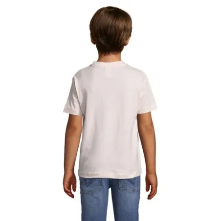 T-shirt personnalisé écologique 150g pour enfants - Régent Kids Matières : coton Taille textile : M Couleurs : bleu vif goodies 