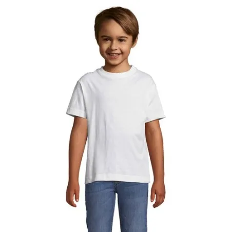 T-shirt personnalisé écologique 150g pour enfants - Régent Kids Matières : coton Taille textile : 3XL Couleurs : bleu royal pers