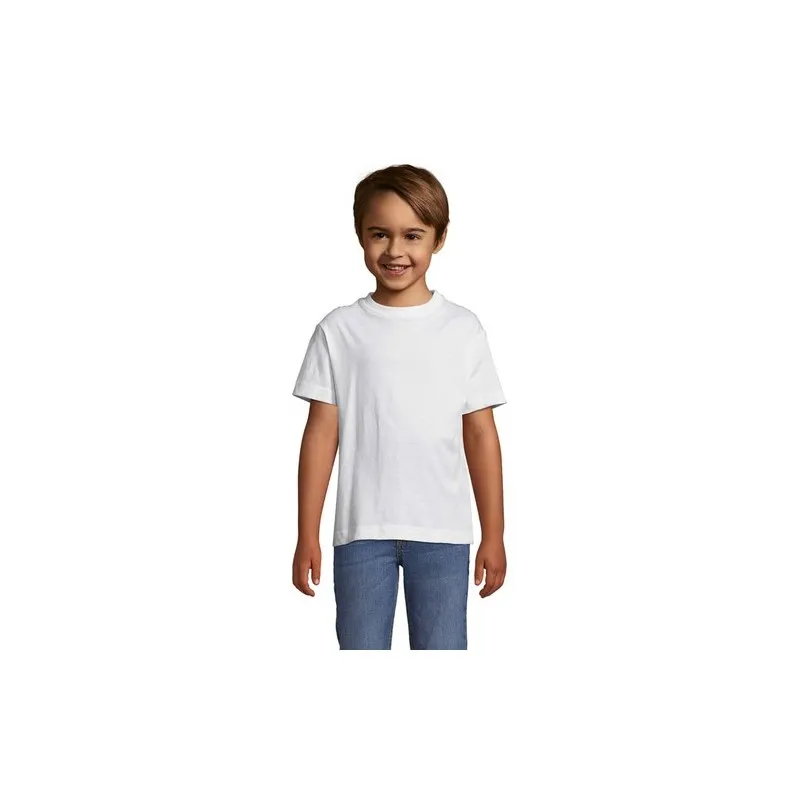 T-shirt personnalisé écologique 150g pour enfants - Régent Kids Matières : coton Taille textile : 4XL Couleurs : bleu royal livr