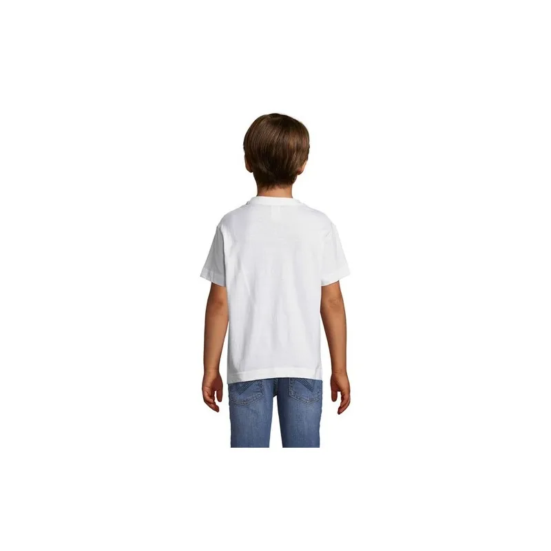 T-shirt personnalisé écologique 150g pour enfants - Régent Kids Matières : coton Taille textile : 4XL Couleurs : bleu royal good