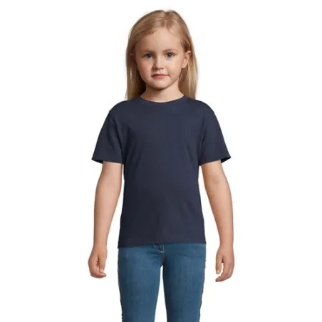 T-shirt personnalisé écologique 150g pour enfants - Régent Kids Matières : coton Taille textile : 4XL Couleurs : noir profond ca
