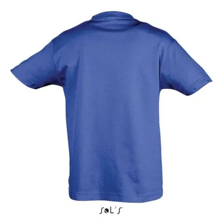 T-shirt personnalisé écologique 150g pour enfants - Régent Kids Matières : coton Taille textile : 4XL Couleurs : bleu vif marqua