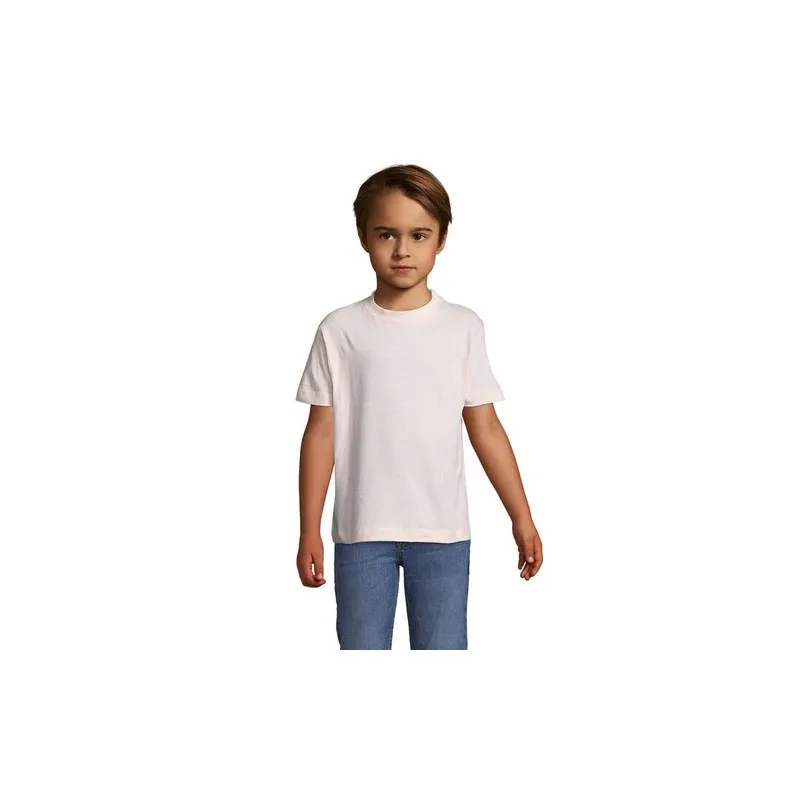 T-shirt personnalisé écologique 150g pour enfants - Régent Kids Matières : coton Taille textile : 3XL Couleurs : orange cadeau e