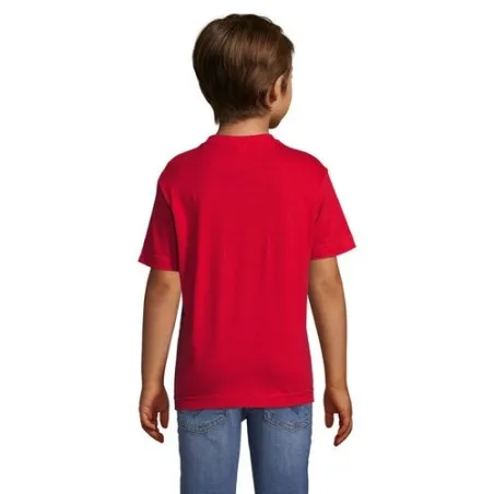 T-shirt personnalisé écologique 150g pour enfants - Régent Kids Matières : coton Taille textile : 4XL Couleurs : bleu marine goo