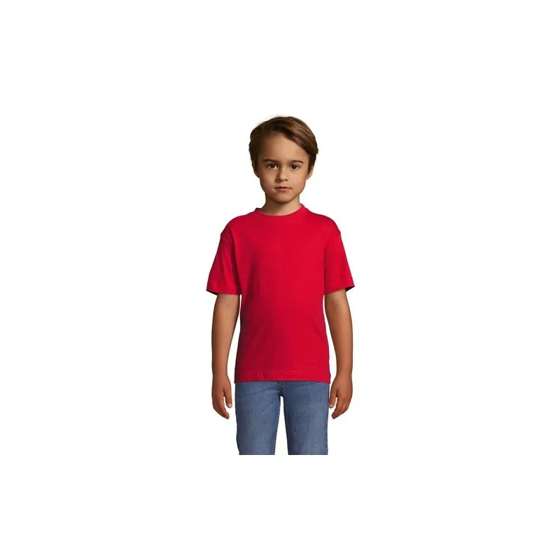 T-shirt personnalisé écologique 150g pour enfants - Régent Kids Matières : coton Taille textile : 5XL Couleurs : vert prairie go