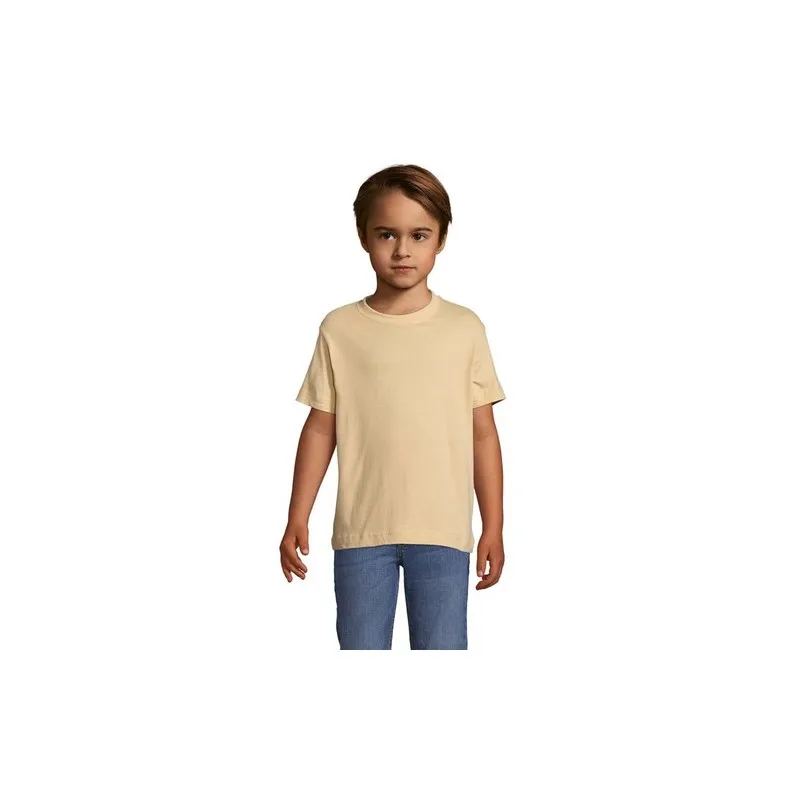 T-shirt personnalisé écologique 150g pour enfants - Régent Kids Matières : coton Taille textile : 4XL Couleurs : gris chiné good