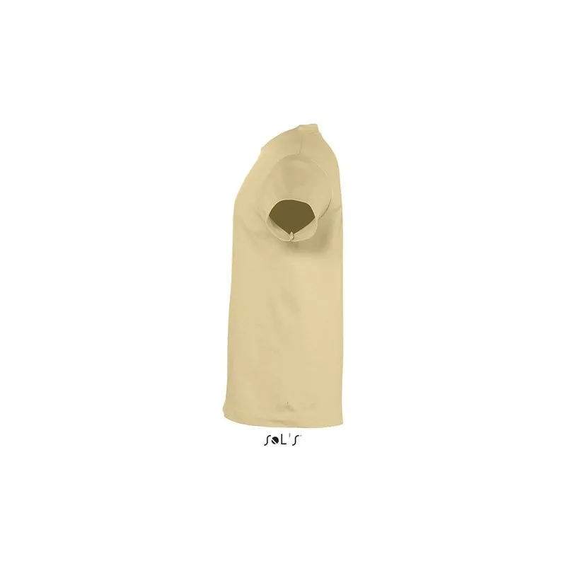 T-shirt personnalisé écologique 150g pour enfants - Régent Kids Matières : coton Taille textile : 4XL Couleurs : gris chiné impr