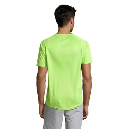 T-shirt personnalisé confortable et performant pour hommes Sporty Matières : coton Taille textile : 5XL Couleurs : gris foncé pe