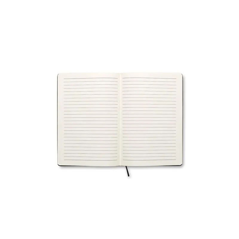 Carnet A5 en PU Personnalisé SOFTNOTE Matières : coton Taille textile : L Couleurs : bleu clair impression haute définition