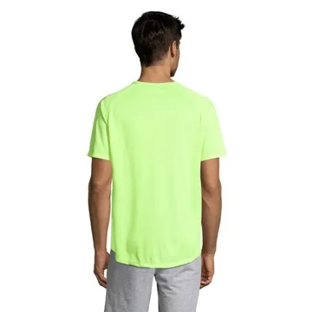 T-shirt personnalisé confortable et performant pour hommes Sporty personnalisation sur mesure