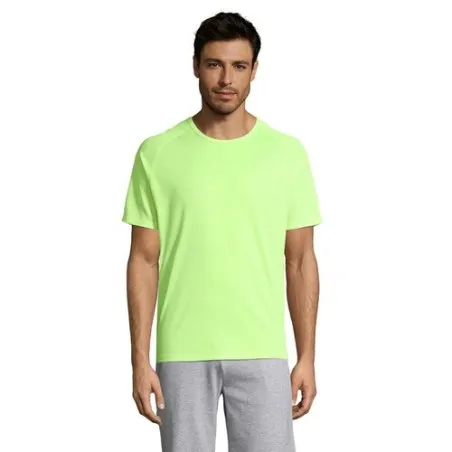 T-shirt personnalisé confortable et performant pour hommes Sporty goodies personnalisé en stock
