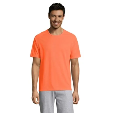T-shirt personnalisé confortable et performant pour hommes Sporty Matières : coton Taille textile : XL Couleurs : vert prairie a
