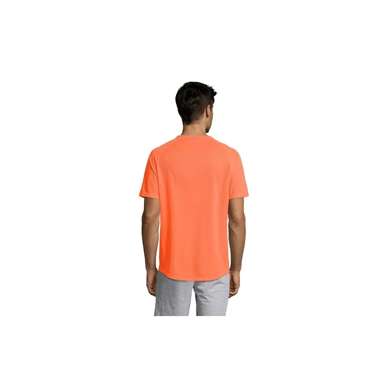 T-shirt personnalisé confortable et performant pour hommes Sporty Matières : coton Taille textile : XL Couleurs : vert prairie c
