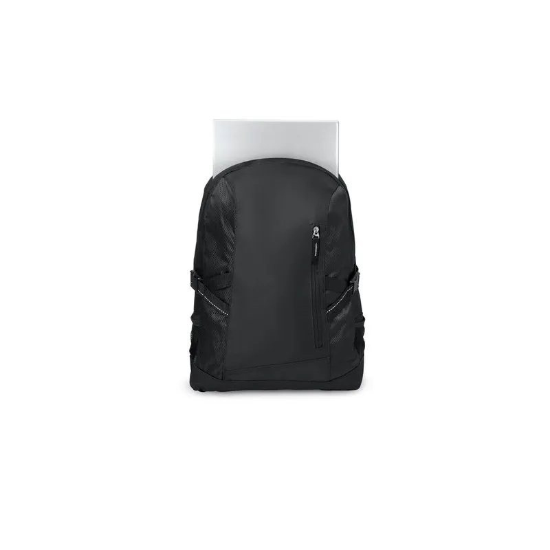 Sac à dos pratique et personnalisable en polyester TECNOTREK Matières : coton Taille textile : L Couleurs : gris foncé personnal