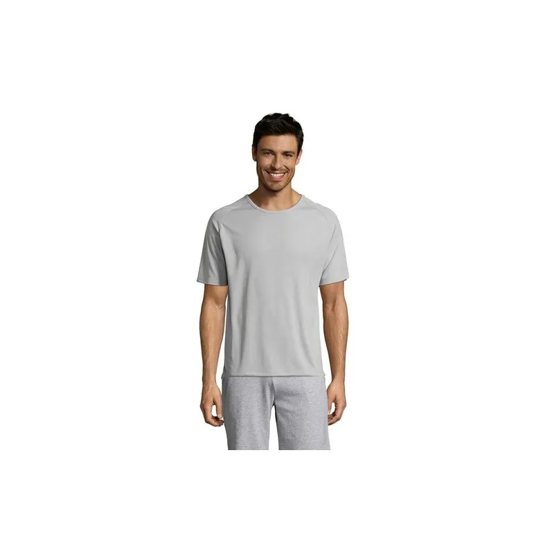 T-shirt personnalisé confortable et performant pour hommes Sporty Matières : coton Taille textile : 3XL Couleurs : bleu denim ca