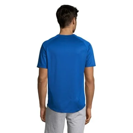 T-shirt personnalisé confortable et performant pour hommes Sporty Matières : coton Taille textile : 3XL Couleurs : vert prairie 