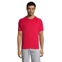 T-shirt personnalisé confortable et performant pour hommes Sporty Matières : coton Taille textile : XXL Couleurs : gris foncé ma 2