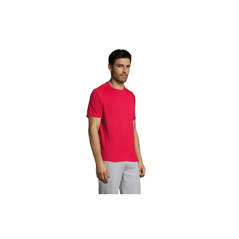 T-shirt personnalisé confortable et performant pour hommes Sporty Matières : coton Taille textile : XL Couleurs : rose pâle cade