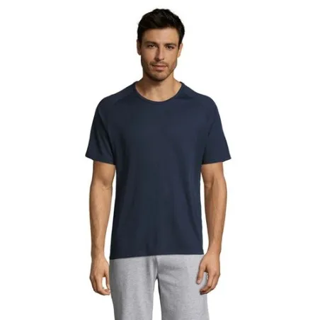 T-shirt personnalisé confortable et performant pour hommes Sporty Matières : coton Taille textile : S Couleurs : vert pomme cade