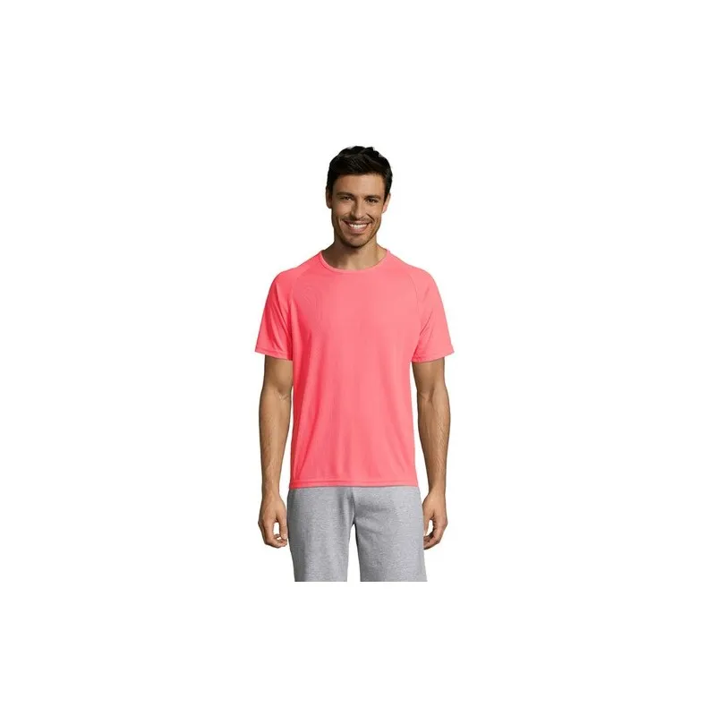 T-shirt personnalisé confortable et performant pour hommes Sporty Matières : coton Taille textile : XXS Couleurs : bleu atoll go