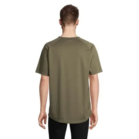 T-shirt personnalisé confortable et performant pour hommes Sporty Matières : coton Taille textile : XXS Couleurs : bleu aqua imp