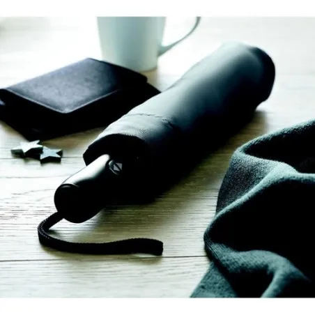 Parapluie réversible pliable pratique et élégant DUNDEE Matières : coton Taille textile : M Couleurs : gris objet promo petit bu